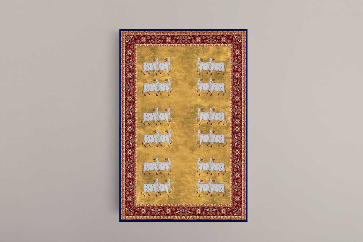 Mandala Pichwai Digital Wall Art
