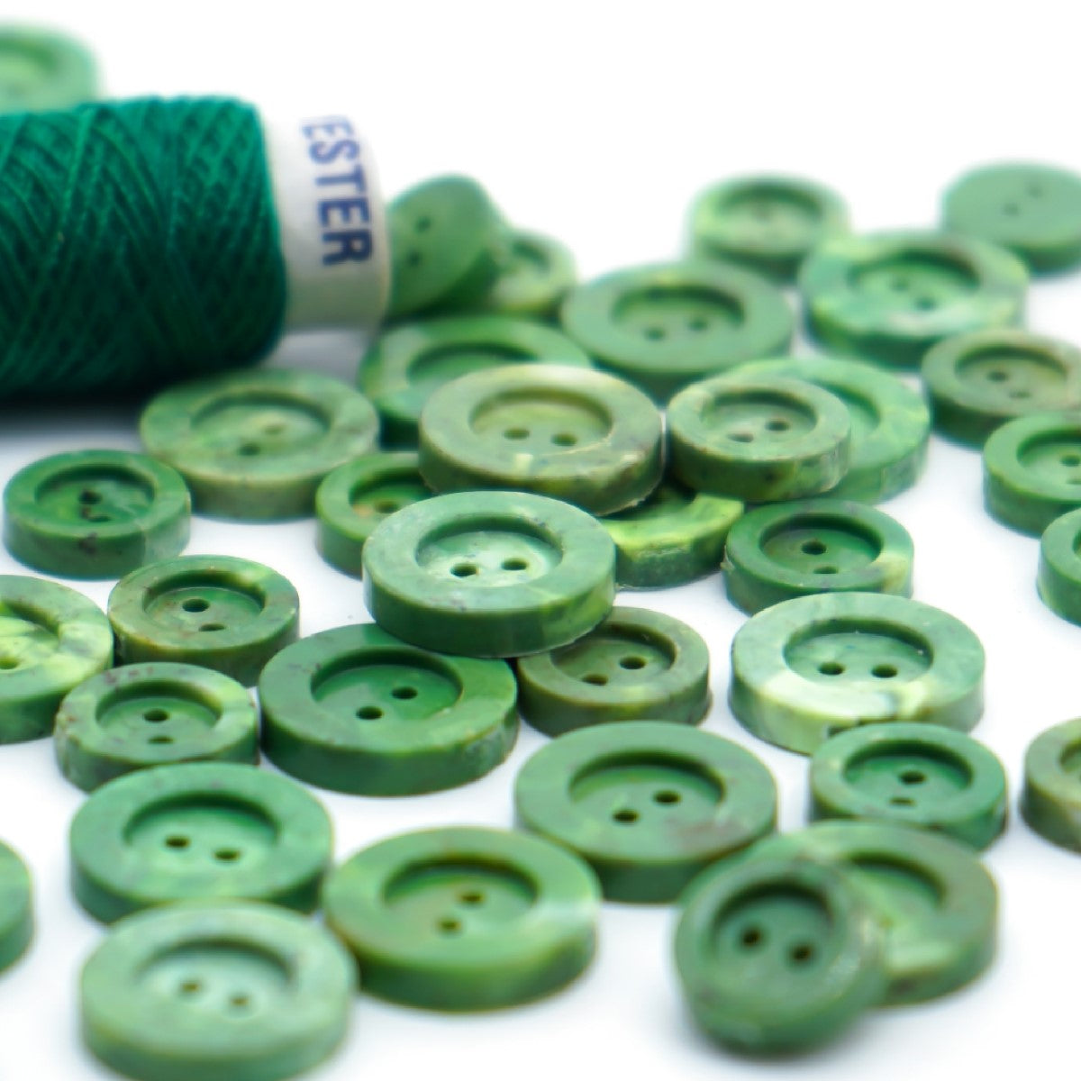 Green Buttons Eco-Dots