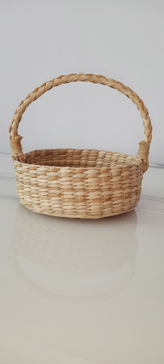 Handcrafted Basket with a Handle
