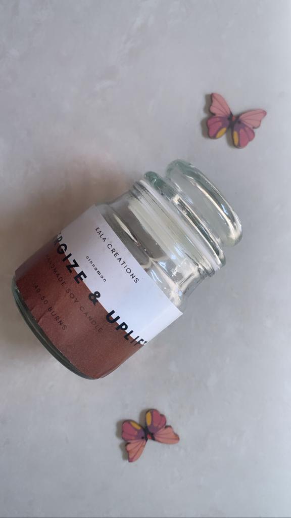 Glass Jar Scented Soy Candles