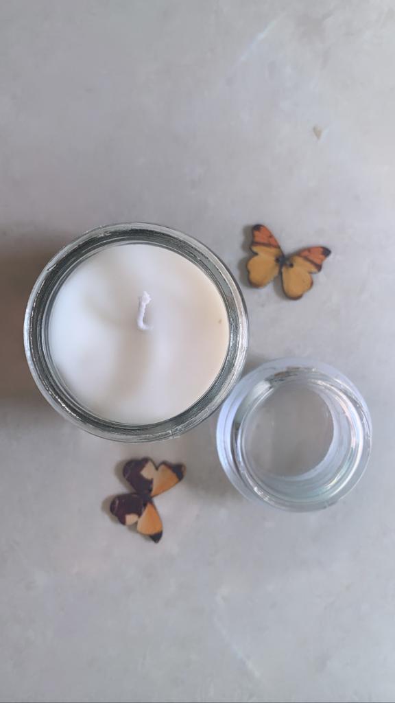 Glass Jar Scented Soy Candles