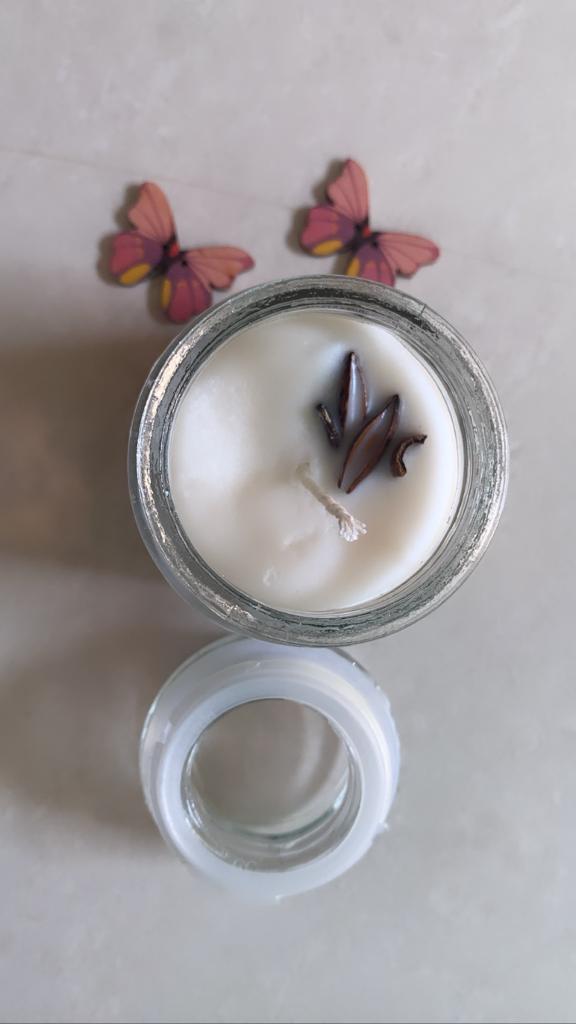 Glass Jar Scented Soy Candles