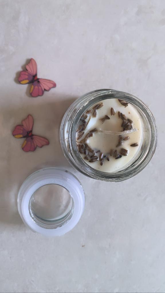 Glass Jar Scented Soy Candles