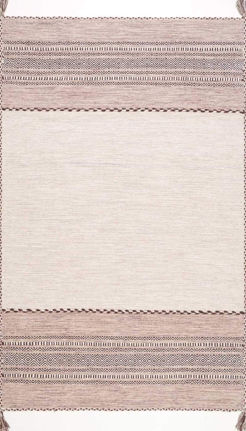 Light Brown Turkish Handwoven Wool Rug