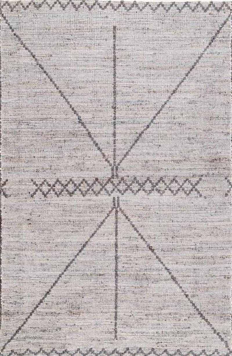 Grey Hawk Contemporary Handwoven Wool Rug