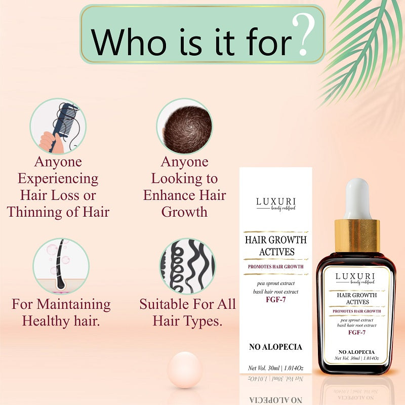 Hair Growth Actives Serum - 30ml
