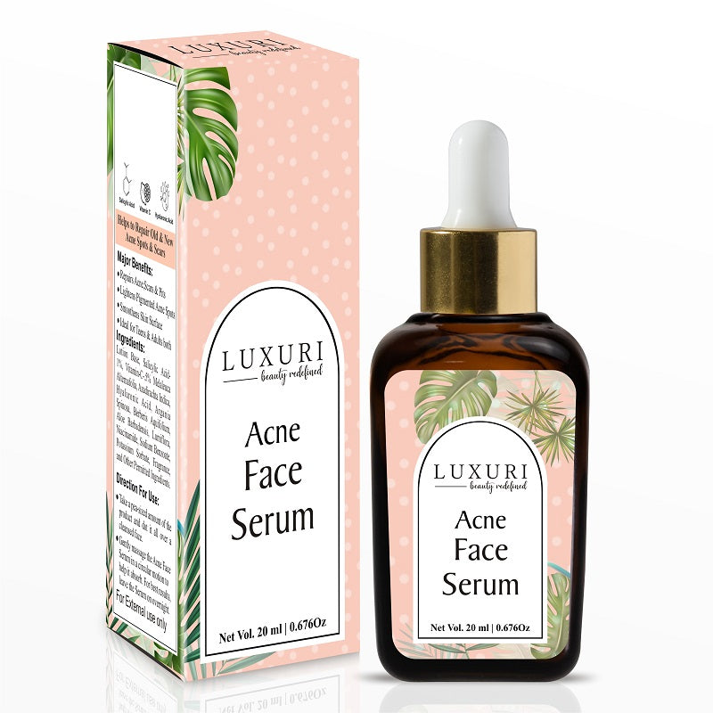 Acne Face Serum With Salicylic Acid & Vitamin C | 20ml