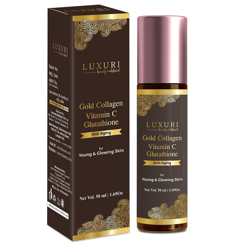 Gold Collagen Vitamin C Anti Aging Serum - 50ml