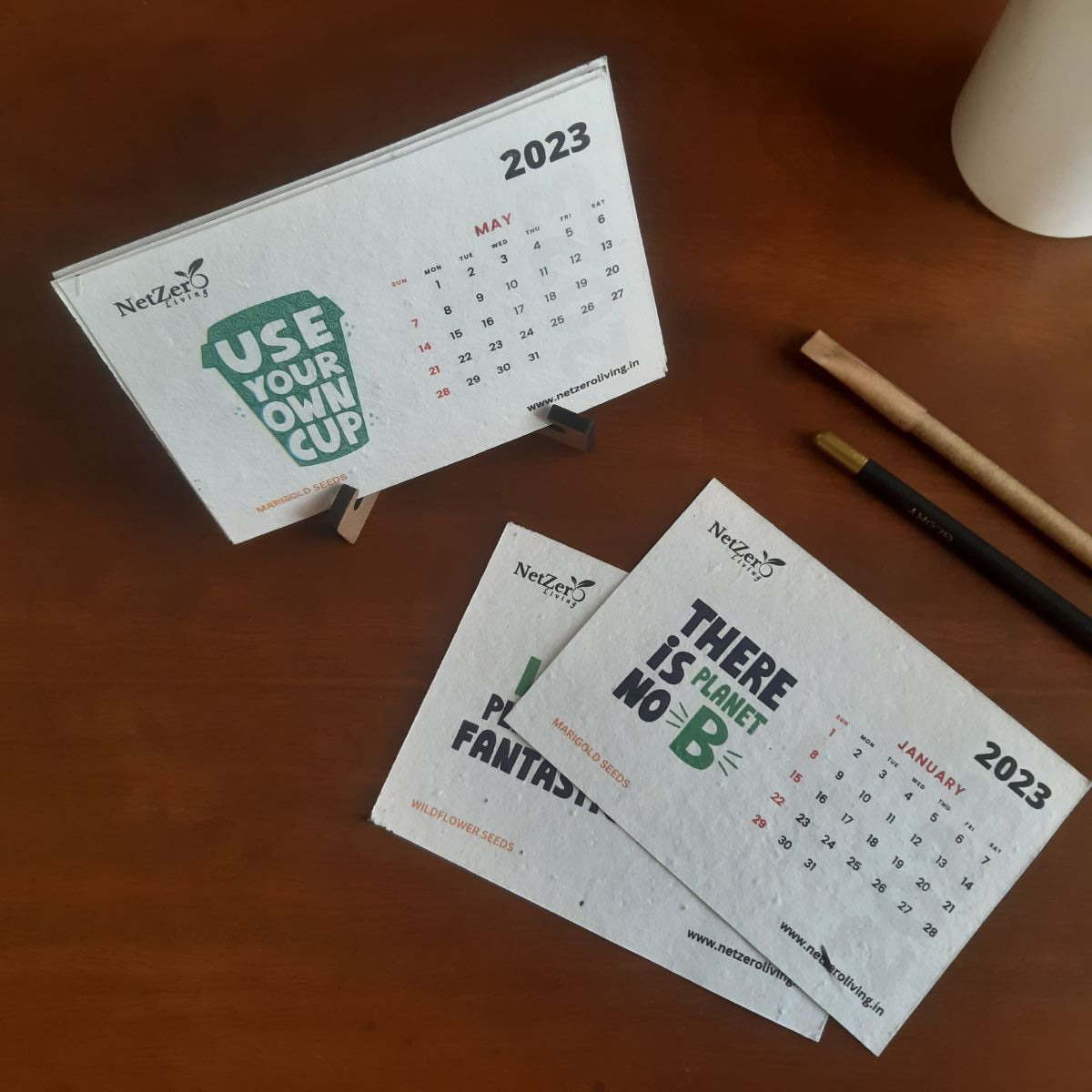 Handmade Plantable Calendars